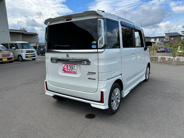 スペーシアカスタム ハイブリッドＧＳ　２年保証　４ＷＤ　ＣＶＴ　ステアリングリモコン　片側電動スライドドア　フォグランプ　エンジンスターター　プッシュスタート（23枚目）