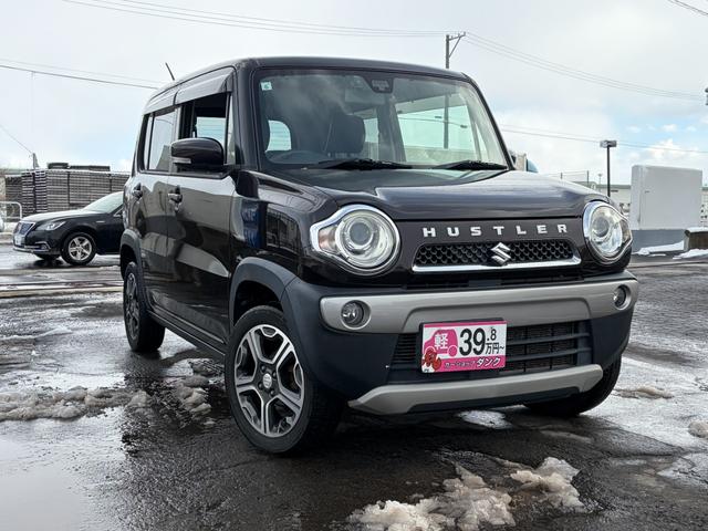 ハスラー Ｘ　２年保証　４ＷＤ　ＣＶＴ　ナビ　バックカメラ　フォグランプ　電動格納ミラー　シートヒーター　スペアキー　プッシュスタート（3枚目）