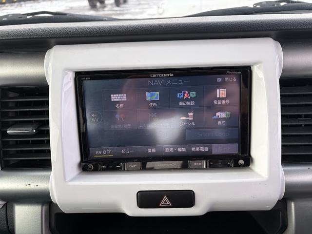 ハスラー Ｘ　２年保証　４ＷＤ　ＣＶＴ　ナビ　バックカメラ　フォグランプ　電動格納ミラー　シートヒーター　スペアキー　プッシュスタート（10枚目）