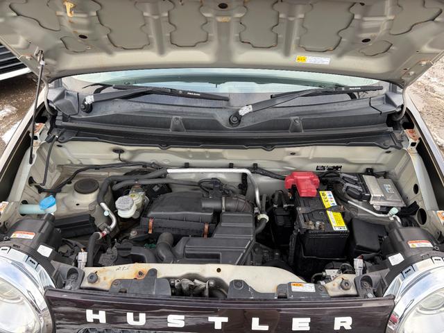 ハスラー Ｘ　２年保証　４ＷＤ　ＣＶＴ　ナビ　バックカメラ　フォグランプ　電動格納ミラー　シートヒーター　スペアキー　プッシュスタート（34枚目）