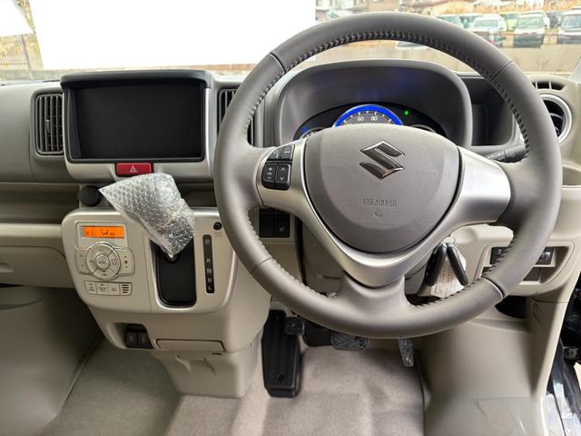 エブリイワゴン ＰＺターボ　届出済未使用車　４ＷＤ　ＣＶＴ　両側スライド片側電動ドア　電動格納ミラー　シートヒーター　ＵＳＢ電源ソケット　スペアキー（7枚目）