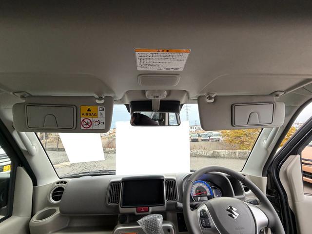 エブリイワゴン ＰＺターボ　届出済未使用車　４ＷＤ　ＣＶＴ　両側スライド片側電動ドア　電動格納ミラー　シートヒーター　ＵＳＢ電源ソケット　スペアキー（14枚目）