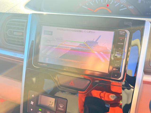 タント Ｘ　ＳＡＩＩＩ　ＥＴＣ　バックカメラ　両側スライド・片側電動　ナビ　クリアランスソナー　衝突被害軽減システム　オートマチックハイビーム　オートライト　スマートキー　アイドリングストップ　電動格納ミラー　シートヒーター（5枚目）