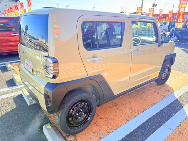 タフト Ｘ　バックカメラ　ＴＶ　クリアランスソナー　レーンアシスト　衝突被害軽減システム　ＬＥＤヘッドランプ　スマートキー　アイドリングストップ　電動格納ミラー　サンルーフ　ＣＶＴ　盗難防止システム　ＡＢＳ（23枚目）