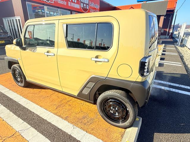 タフト Ｘ　バックカメラ　ＴＶ　クリアランスソナー　レーンアシスト　衝突被害軽減システム　ＬＥＤヘッドランプ　スマートキー　アイドリングストップ　電動格納ミラー　サンルーフ　ＣＶＴ　盗難防止システム　ＡＢＳ（25枚目）