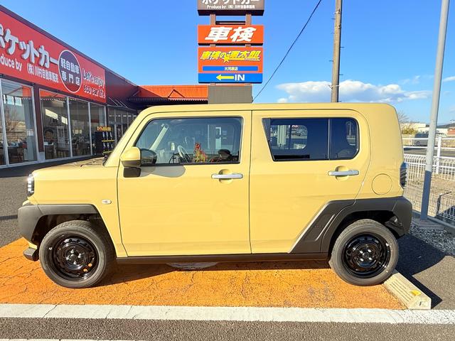 タフト Ｘ　バックカメラ　ＴＶ　クリアランスソナー　レーンアシスト　衝突被害軽減システム　ＬＥＤヘッドランプ　スマートキー　アイドリングストップ　電動格納ミラー　サンルーフ　ＣＶＴ　盗難防止システム　ＡＢＳ（26枚目）