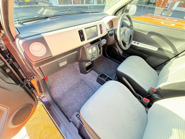 アルト L ナビ キーレスエントリー アイドリングストップ シートヒーター CVT 盗難防止システム ABS ESC アルミホイール 衝突安全ボディ エアコン パワーステアリング パワーウィンドウ(42枚目)