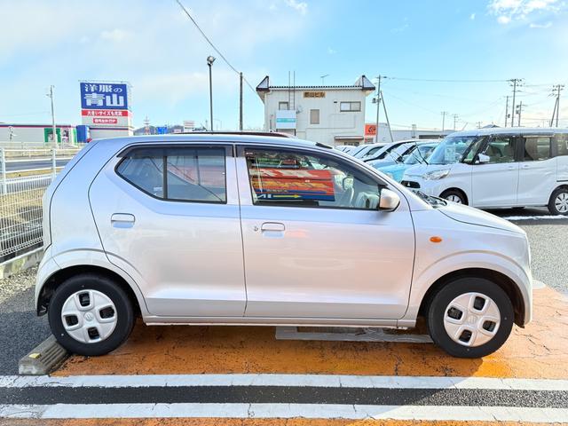 アルト L クリアランスソナー レーンアシスト 衝突被害軽減システム キーレスエントリー アイドリングストップ 電動格納ミラー シートヒーター CVT 盗難防止システム ABS ESC CD(23枚目)