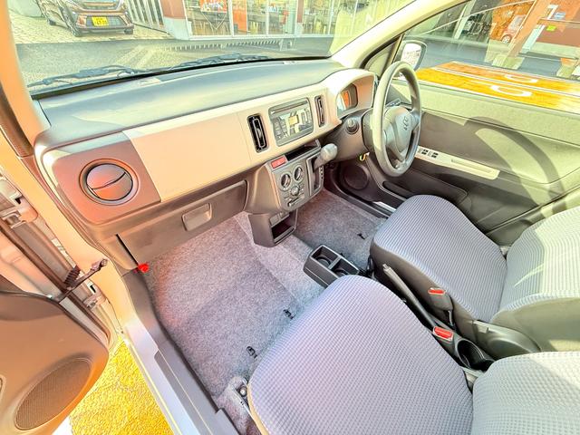 アルト L クリアランスソナー レーンアシスト 衝突被害軽減システム キーレスエントリー アイドリングストップ 電動格納ミラー シートヒーター CVT 盗難防止システム ABS ESC CD(41枚目)