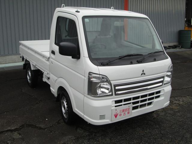 ミニキャブトラック Ｍ　２ＷＤ　届出済み未使用車　キーレス　パワーウインド　アイドリングストップ　オートライト　ＡＢＳ　横滑り防止　リアパーキングセンサー　運転席助手席エアバッグ　ＡＭ／ＦＭラジオ（6枚目）