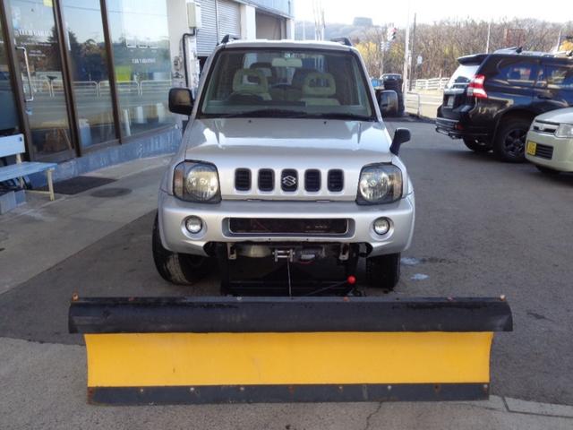 排土板付き ジムニー ウインチ式スノープラウ 4WD AT(2枚目)