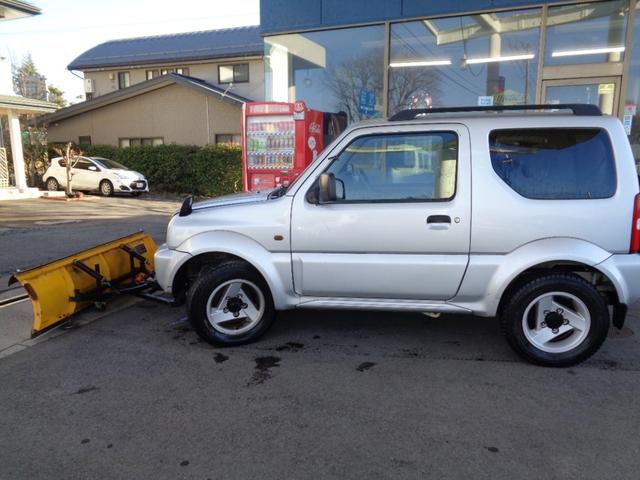 排土板付き ジムニー ウインチ式スノープラウ 4WD AT(7枚目)