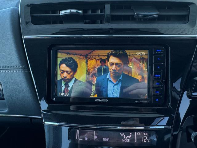 プリウスアルファ Ｓツーリングセレクション・Ｇ’ｓ　社外ナビ　Ｂｌｕｅｔｏｏｔｈ　地デジ　バックカメラ　１８インチ専用アルミ　フリップダウンモニター　専用ハーフレザーシート　バックカメラ　ＥＴＣ　ドラレコ（12枚目）