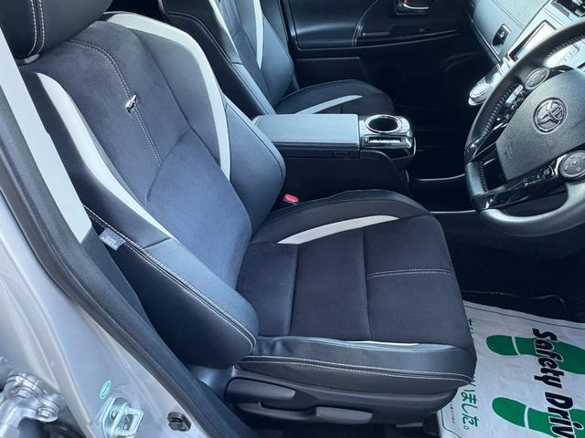 プリウスアルファ Ｓツーリングセレクション・Ｇ’ｓ　社外ナビ　Ｂｌｕｅｔｏｏｔｈ　地デジ　バックカメラ　１８インチ専用アルミ　フリップダウンモニター　専用ハーフレザーシート　バックカメラ　ＥＴＣ　ドラレコ（15枚目）