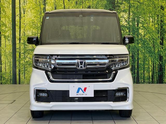 N-BOXカスタム L コーディネートスタイル 両側電動ドア ナビ バックカメラ 衝突軽減 アダプティブクルーズ 禁煙車 合皮シート 前席シートヒーター ドラレコ コーナーセンサー スマートキー LEDヘッド ETC オートハイビーム 車線逸脱警報(14枚目)