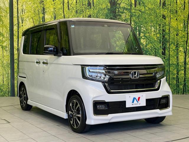 N-BOXカスタム L コーディネートスタイル 両側電動ドア ナビ バックカメラ 衝突軽減 アダプティブクルーズ 禁煙車 合皮シート 前席シートヒーター ドラレコ コーナーセンサー スマートキー LEDヘッド ETC オートハイビーム 車線逸脱警報(16枚目)