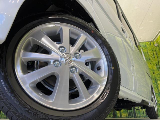 【純正１４インチアルミホイール】外観にマッチした純正アルミホイールを装着しております。各種社外アルミホイールや、スタッドレスタイヤも取扱いしております。是非ご相談ください♪