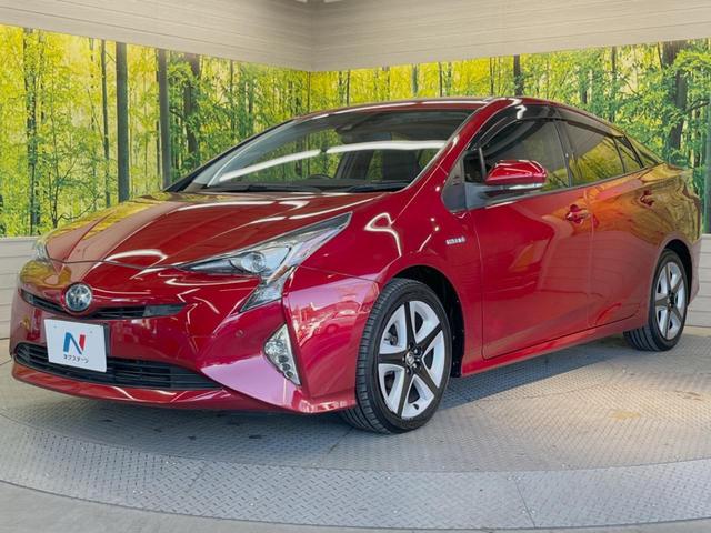 プリウス Aツーリングセレクション 純正9型ナビ バックカメラ 衝突軽減 レーダークルーズ 禁煙車 合皮シート シートヒーター コーナーセンサー スマートキー LEDヘッド ETC2.0 オートハイビーム ブラインドスポットモニター(23枚目)