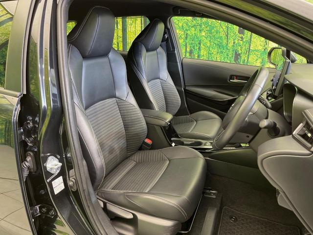 カローラツーリング ハイブリッド ダブルバイビー 9型ディスプレイオーディオ バックカメラ セーフティセンス レーダークルーズ 禁煙車 ハーフレザーシート コーナーセンサー スマートキー LEDヘッド ETC オートハイビーム 純正17インチアルミ(8枚目)