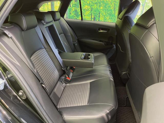 カローラツーリング ハイブリッド ダブルバイビー 9型ディスプレイオーディオ バックカメラ セーフティセンス レーダークルーズ 禁煙車 ハーフレザーシート コーナーセンサー スマートキー LEDヘッド ETC オートハイビーム 純正17インチアルミ(9枚目)