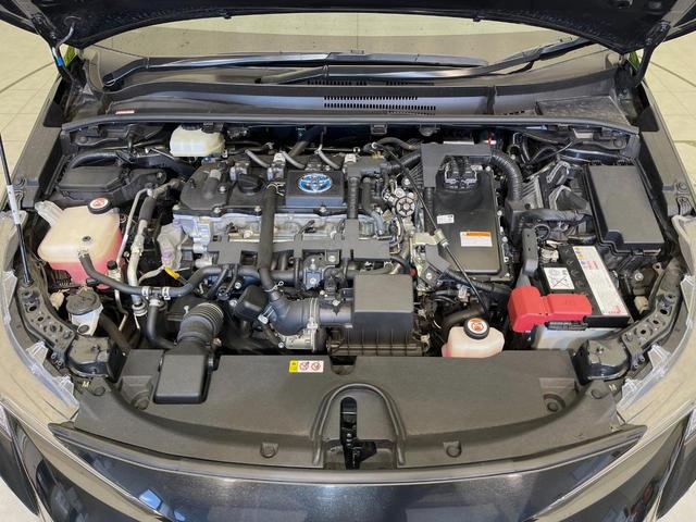 カローラツーリング ハイブリッド ダブルバイビー 9型ディスプレイオーディオ バックカメラ セーフティセンス レーダークルーズ 禁煙車 ハーフレザーシート コーナーセンサー スマートキー LEDヘッド ETC オートハイビーム 純正17インチアルミ(18枚目)