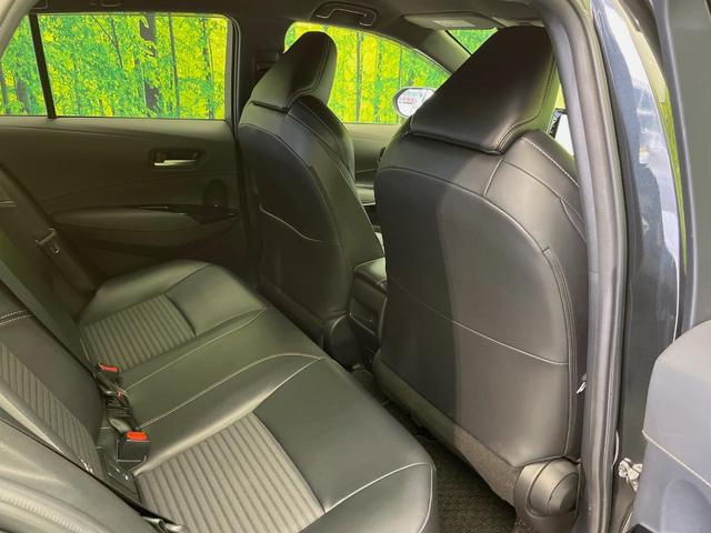 カローラツーリング ハイブリッド ダブルバイビー 9型ディスプレイオーディオ バックカメラ セーフティセンス レーダークルーズ 禁煙車 ハーフレザーシート コーナーセンサー スマートキー LEDヘッド ETC オートハイビーム 純正17インチアルミ(47枚目)