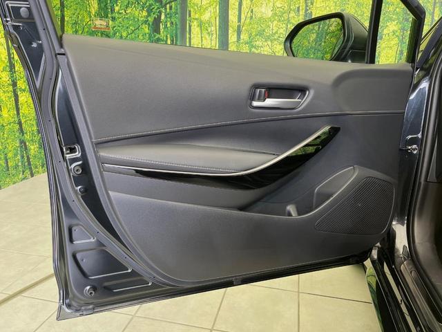 カローラツーリング ハイブリッド ダブルバイビー 9型ディスプレイオーディオ バックカメラ セーフティセンス レーダークルーズ 禁煙車 ハーフレザーシート コーナーセンサー スマートキー LEDヘッド ETC オートハイビーム 純正17インチアルミ(50枚目)