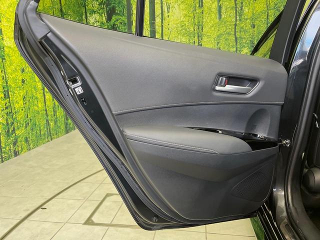 カローラツーリング ハイブリッド ダブルバイビー 9型ディスプレイオーディオ バックカメラ セーフティセンス レーダークルーズ 禁煙車 ハーフレザーシート コーナーセンサー スマートキー LEDヘッド ETC オートハイビーム 純正17インチアルミ(52枚目)