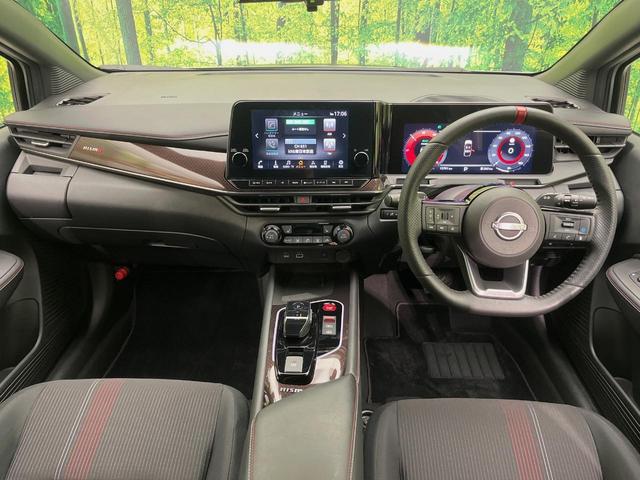 オーラ ニスモ　純正９型ナビ　全周囲カメラ　インテリジェントエマージェンシーブレーキ　レーダークルーズ　禁煙車　２トーンカラー　ハーフレザーシート　シートヒーター　ドラレコ　コーナーセンサー　ＬＥＤヘッド　ＥＴＣ（2枚目）
