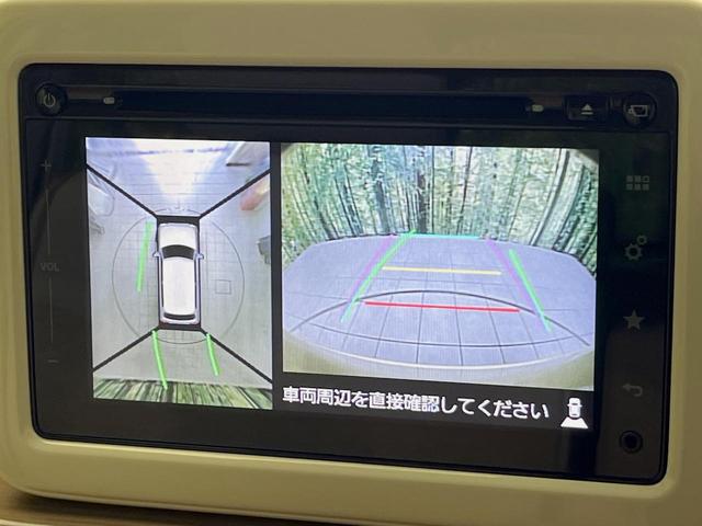 アルトラパン Ｘ　純正メモリーナビ　全周囲カメラ　レーダーブレーキサポート　禁煙車　シートヒーター　スマートキー　ＨＩＤヘッド　オートライト　オートエアコン　純正１４インチＡＷ　Ｂｌｕｅｔｏｏｔｈ　フルセグ　ＤＶＤ再生（4枚目）