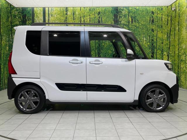 タント ファンクロスターボ　両側電動ドア　全周囲カメラ　スマートアシスト　レーダークルーズ　禁煙車　シートヒーター　ドラレコ　コーナーセンサー　スマートキー　ＬＥＤヘッド　ルーフレール　ＥＴＣ　オートハイビーム　パークアシスト（24枚目）