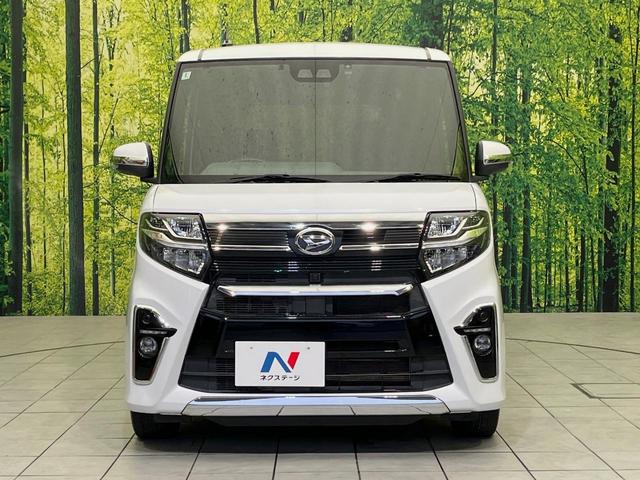 タント カスタムRS 両側電動ドア 純正ナビ バックカメラ 衝突軽減 禁煙車 合皮コンビシート ドラレコ コーナーセンサー スマートキー LEDヘッド ETC オートハイビーム 車線逸脱警報 誤発進抑制 先行車発進お知らせ(14枚目)