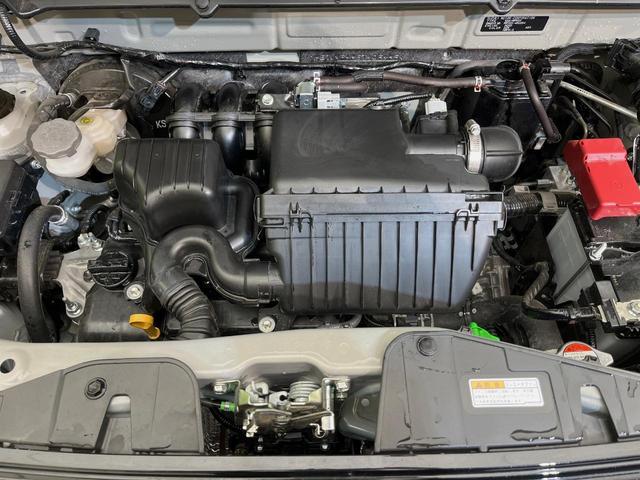 ハスラー タフワイルド 衝突軽減装置 レーダークルーズ 禁煙車 シートヒーター コーナーセンサー スマートキー LEDヘッド ハイビームアシスト 車線逸脱警報 誤発進抑制機能 純正15インチAW LEDフォグ オートエアコン(18枚目)