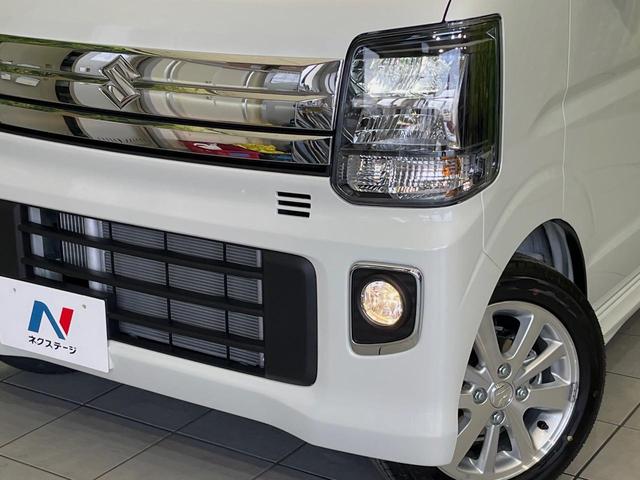 エブリイワゴン ＰＺターボスペシャル　届出済未使用車　両側電動ドア　衝突軽減　シートヒーター　コーナーセンサー　スマートキー　ＬＥＤヘッド　純正１４インチＡＷ　オートハイビーム　車線逸脱警報　誤発進抑制　先行車発進お知らせ　オートライト（12枚目）