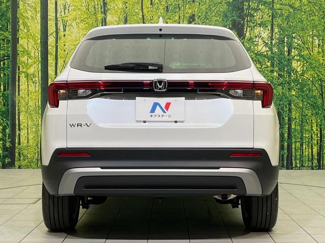 WR-V Z 登録済未使用車 ホンダセンシング レーダークルーズ ハーフレザーシート スマートキー LEDヘッド オートハイビーム 車線逸脱警報 誤発進抑制機能 オートライト オートエアコン 純正17インチAW(15枚目)