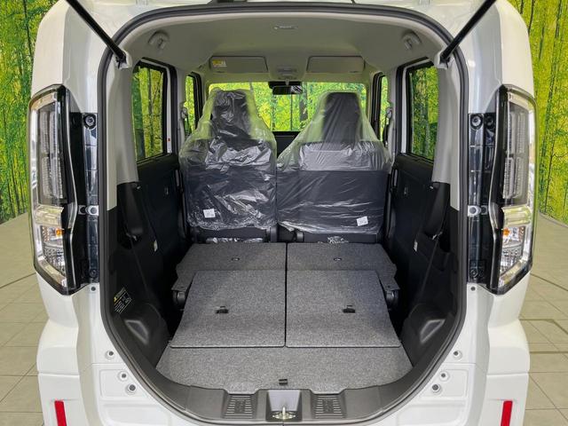 スペーシアカスタム ハイブリッドＧＳ　届出済未使用車　電動スライドドア　セーフティサポート　レーダークルーズ　シートヒーター　スマートキー　ＬＥＤヘッド　オートハイビーム　車線逸脱警報　誤発進抑制機能　発進お知らせ機能　オートライト（10枚目）