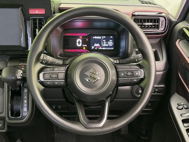 スペーシアカスタム ハイブリッドＧＳ　届出済未使用車　電動スライドドア　セーフティサポート　レーダークルーズ　シートヒーター　スマートキー　ＬＥＤヘッド　オートハイビーム　車線逸脱警報　誤発進抑制機能　発進お知らせ機能　オートライト（11枚目）