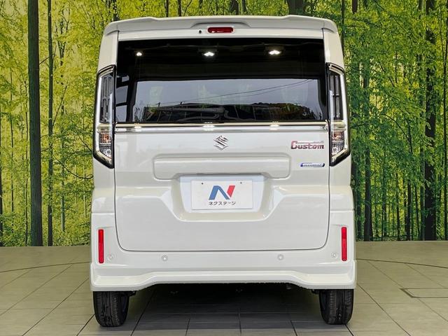 スペーシアカスタム ハイブリッドＧＳ　届出済未使用車　電動スライドドア　セーフティサポート　レーダークルーズ　シートヒーター　スマートキー　ＬＥＤヘッド　オートハイビーム　車線逸脱警報　誤発進抑制機能　発進お知らせ機能　オートライト（15枚目）