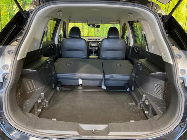 エクストレイル 20X エマージェンシーブレーキパッケージ 4WD 純正SDナビ 全周囲カメラ 衝突被害軽減システム 禁煙車 シートヒーター スマートキー LEDヘッド ビルトインETC クルコン 車線逸脱警報 踏み間違い防止 オートライト デュアルエアコン(38枚目)