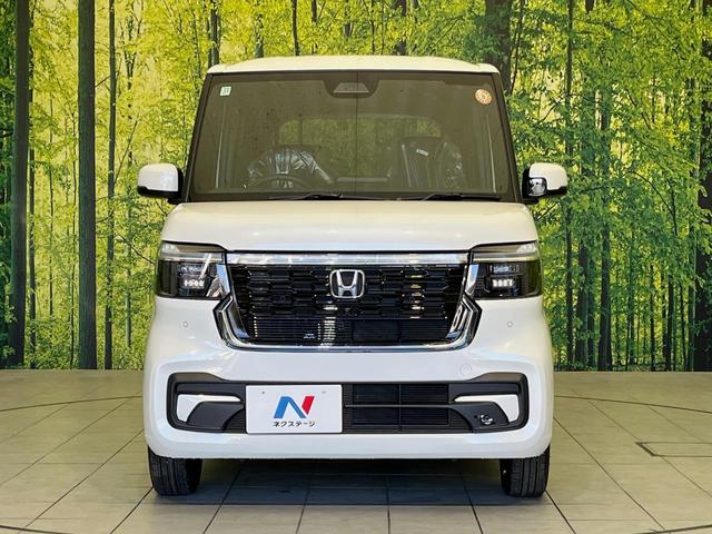 Ｎ－ＢＯＸカスタム ベースグレード　届出済未使用車　両側電動ドア　衝突軽減装置　アダプティブクルーズ　シートヒーター　コーナーセンサー　スマートキー　ＬＥＤヘッドライト　オートハイビーム　車線逸脱警報　誤発進抑制機能　純正１４インチＡＷ（14枚目）