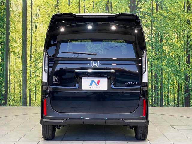 N-BOXカスタム ベースグレード 届出済未使用車 電動スライドドア 衝突軽減装置 アダプティブクルーズ シートヒーター コーナーセンサー スマートキー LEDヘッド オートハイビーム 車線逸脱警報 誤発進抑制機能 純正14インチAW(15枚目)