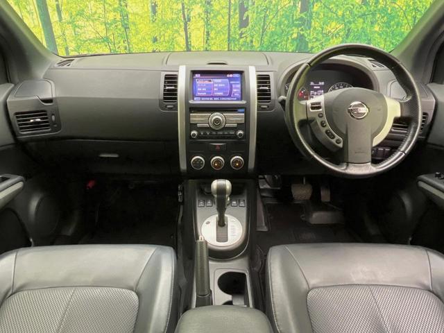 エクストレイル 20X 4WD 純正HDDナビ バックカメラ 禁煙車 全席シートヒーター スマートキー HIDヘッド ルーフレール ETC 純正17インチアルミ オートライト オートエアコン Bluetooth再生 CD再生(2枚目)