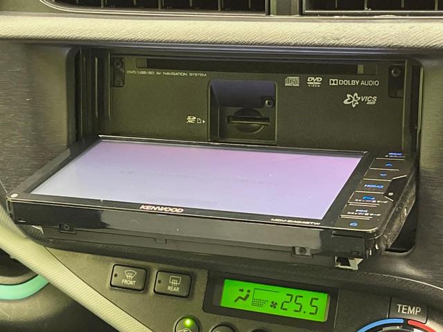 アクア S ナビ バックカメラ 禁煙車 ドラレコ スマートキー ETC オートライト オートエアコン Bluetooth CD/DVD再生 電動格納ミラー 盗難防止システム プライバシーガラス パワーウィンドウ(33枚目)