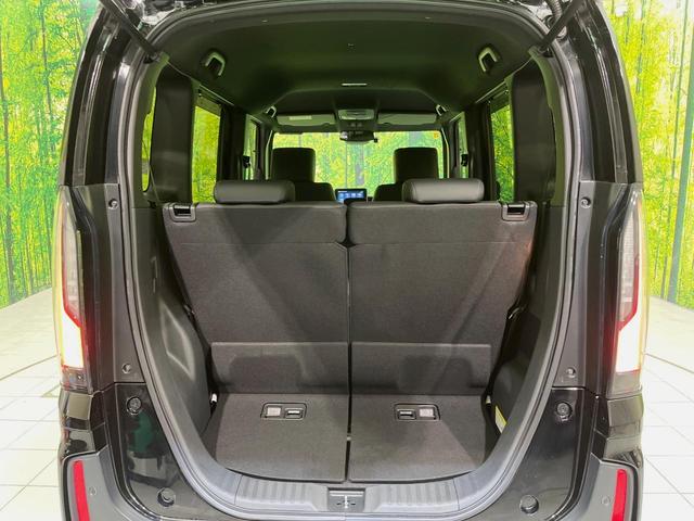 Ｎ－ＢＯＸカスタム ターボ　両側電動ドア　純正８型ナビ　バックカメラ　衝突軽減装置　ハーフレザー　コーナーセンサー　スマートキー　ＬＥＤヘッド　ＥＴＣ　純正１５インチＡＷ　オートハイビーム　車線逸脱警報　誤発進抑制機能（52枚目）