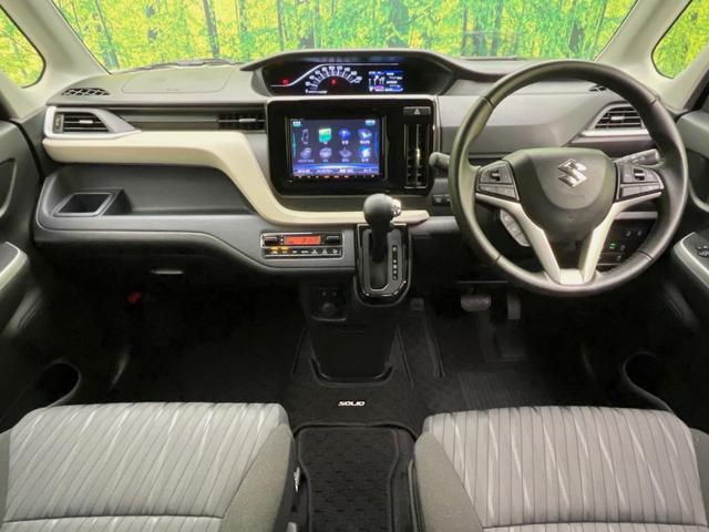 ソリオ ハイブリッドＭＺ　両側電動スライド　全周囲カメラ　セーフティサポート　レーダークルーズ　禁煙車　シートヒーター　スマートキー　ＬＥＤヘッド　ＥＴＣ　オートライト　車線逸脱警報　オートエアコン　Ｂｌｕｅｔｏｏｔｈ（2枚目）