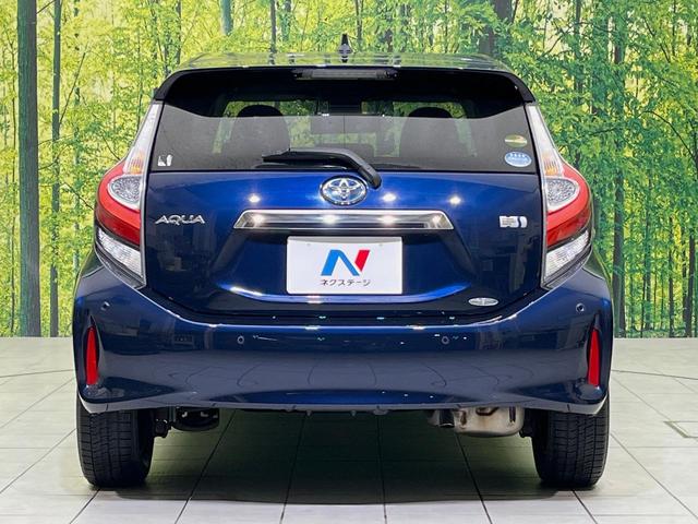 アクア Sスタイルブラック 純正ナビ バックカメラ 衝突軽減 寒冷地仕様 禁煙車 シートヒーター ドラレコ コーナーセンサー スマートキー ETC オートハイビーム 車線逸脱警報 先行車発進告知 オートライト Bluetooth(15枚目)