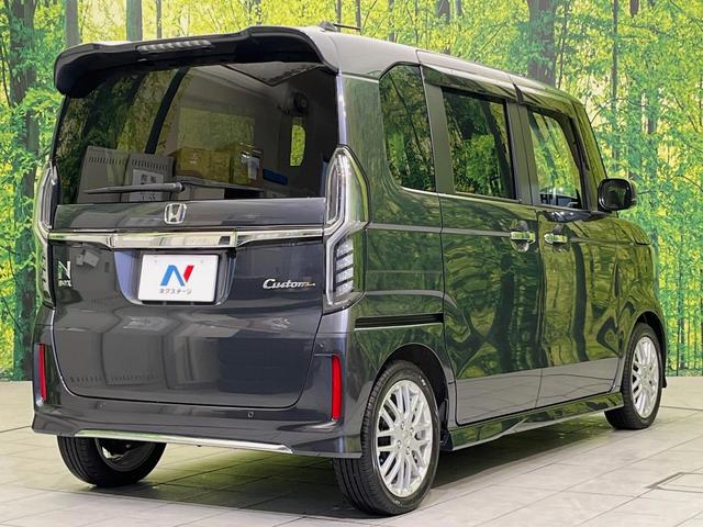 Ｎ－ＢＯＸカスタム Ｌターボ　両側電動ドア　純正８型ナビ　バックカメラ　衝突軽減　アダプティブクルーズ　禁煙車　合皮コンビシート　シートヒーター　ドラレコ　コーナーセンサー　レーンアシスト　スマートキー　ＬＥＤヘッド　ＥＴＣ（17枚目）