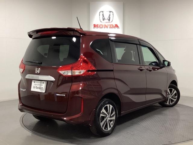 フリード+ハイブリッド ハイブリッドG 光触媒抗菌消臭施工済 ドラレコ Rカメラ 追突軽減ブレーキ 横滑り防止 オートエアコン LEDヘッド フルセグ ETC オートクルーズコントロール USB 4WD シートヒーター アイドリングストップ(3枚目)