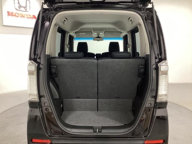 N-BOXカスタム G 光触媒抗菌消臭施工済 Bカメラ アイドリングSTOP スマキー 地デジTV 運転席エアバッグ パワーステアリング パワーウィンドウ ナビTV フルタイム4WD 盗難防止 ETC エアコン DVD再生(18枚目)