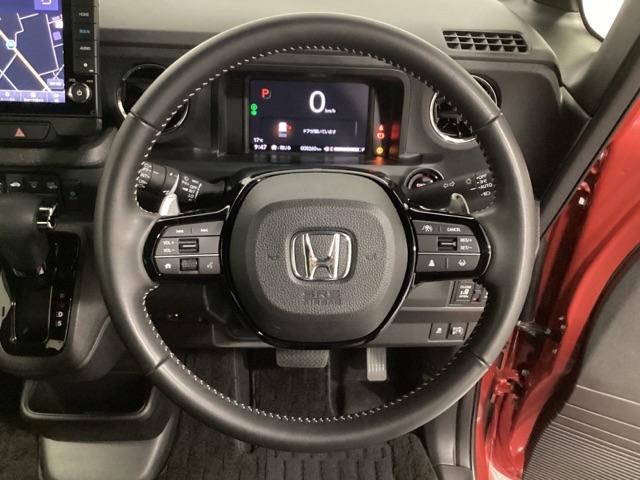 Ｎ－ＢＯＸカスタム ターボコーディネートスタイル　中古スタッドレスタイヤ、純正メモリーナビ、ドライブレコーダー前後装着＋ＥＴＣ付　当社デモカー　サイドエアバッグ　ＬＥＤライト　前席シートヒーター　フルセグＴＶ　スマキー　ＤＶＤ　ＶＳＡ　ベンチシート（15枚目）